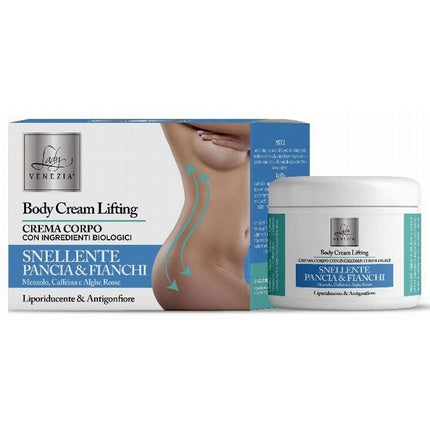 Crema Corporală Snellente, Lady Venezia, Antigonfiore și Liporiducente, 250 ml