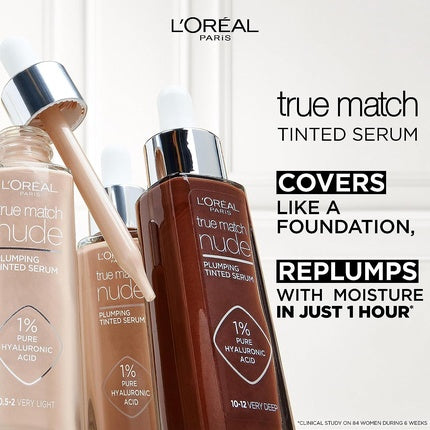 Fond de ten serum, L'Oréal Paris True Match, 1% Acid Hialuronic, 30ml