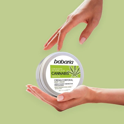 Cremă Corp, Babaria, Cannabis, 200 ml