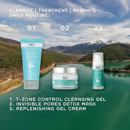 Masca Purifianta REN ClearCalm Detox 50ml Alb