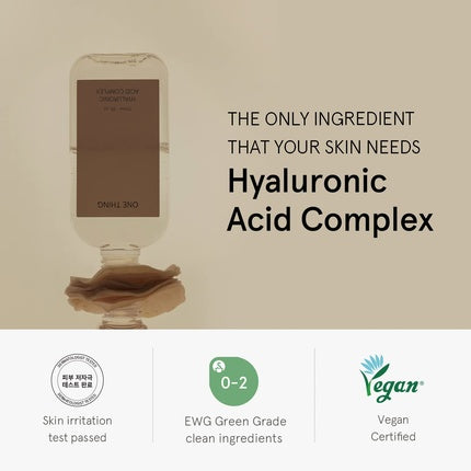 Toner, One Thing, acid hialuronic, vegan