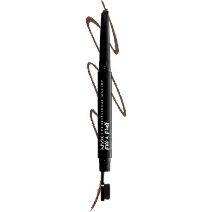 Creion pomadă sprâncene, NYX, Fill & Fluff, ciocolatiu