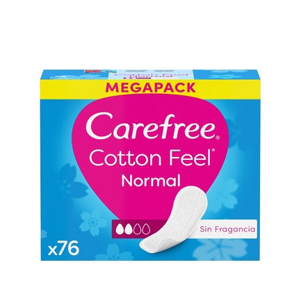 Lenjerie igienică feminină, Carefree Cotton Feel Normal, pachet x76