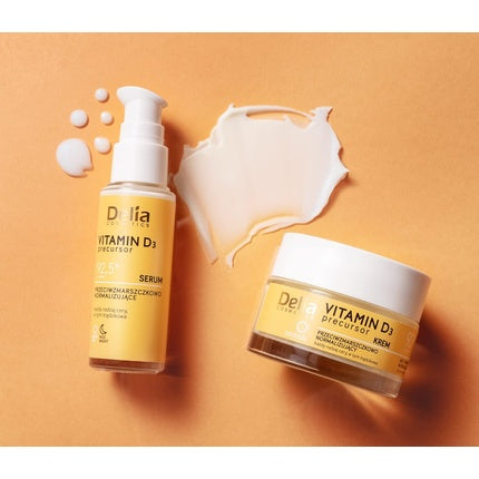Cremă de zi, Delia Cosmetics, Vitamin D3 Precursor, anti-rid, 50ml