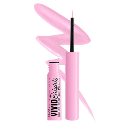 Eyeliner lichid, NYX, Vivid Brights, Sneaky Pink