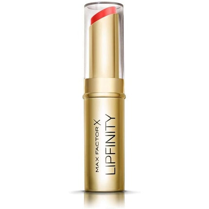Max Factor Lipfinity Long Lasting Bullet Lipstick 35 Just Deluxe, ruj roșu coral