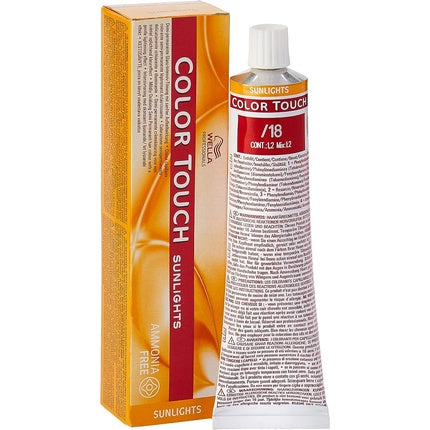 Vopsea de par demi-permanenta, Wella Colour Touch, No. 18 Ash Pearl