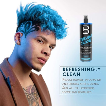 Aftershave, L3, Level 3 After Shave Cologne, Aqua, 400ml