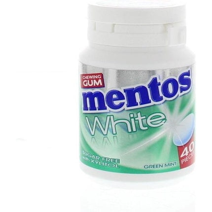 Gumă de mestecat Mentos White, Green Mint, 40 bucăți