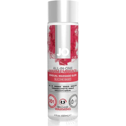 Lubrifiant masaj, System Jo, încălzire, 120ml