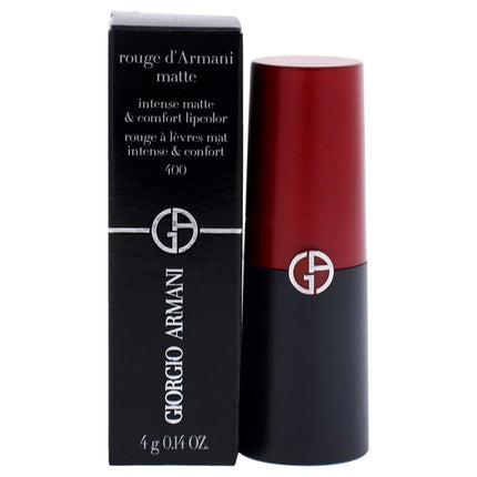 Giorgio Armani Rouge D'Armani Matte 400 - Ruj mat roșu intens