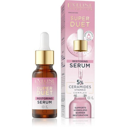 Ser facial Eveline, Super Duet, 5% Ceramide, 18ml