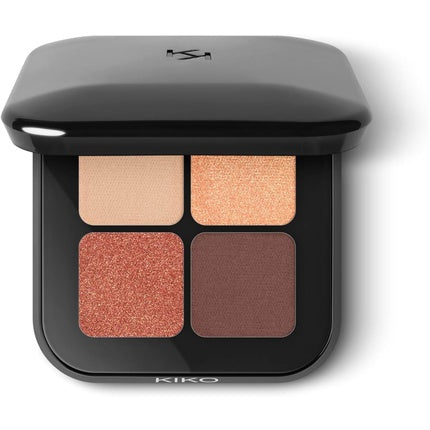 Fard de Pleoape, Kiko Milano, Quartet, nuanțe burgundy