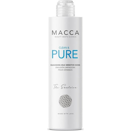 Lapte Demachiant, Macca Beauty Meets Science, ten uscat si sensibil, 200ml