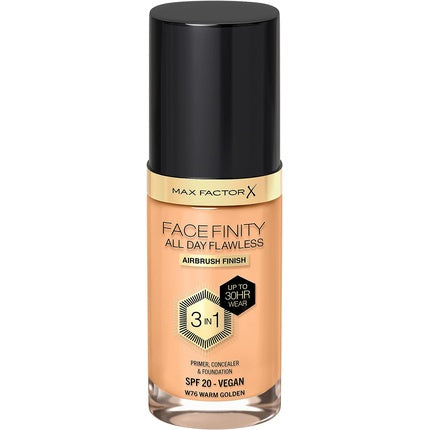 Fond de ten, Max Factor Facefinity, Warm Golden, 30ml