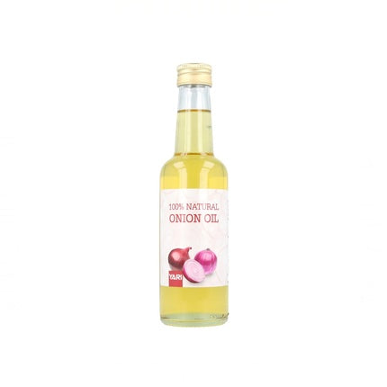 Ulei de corp Yari Natural Onion Oil, 250 ml, sticlă transparentă cu dop auriu