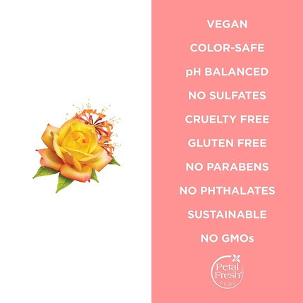 Condiționator Petal Fresh Pure Rose & Honeysuckle, ambalaj roz, 390g