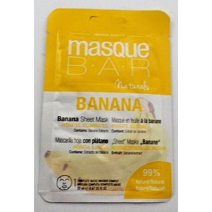 Masca Facială cu Frunze de Platan, Masque Bar Naturals, 99% Natural, 55 g