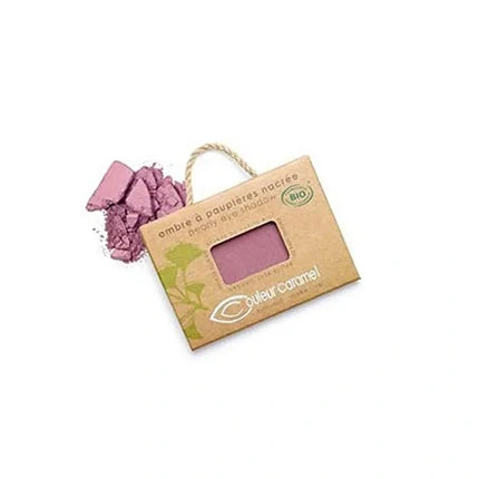 Pudră pentru ochi, Couleur Caramel, Prună 037, refilabil, ambalaj reciclat