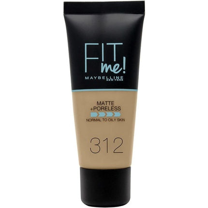 Fond de ten, Maybelline New York, Fit Me Matte + Poreless, 30ml