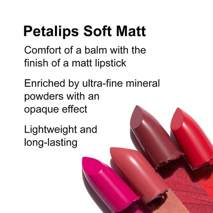 Ruj Pupa Petalips Soft Matt, culoare Peach Flower, 3.2 g