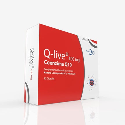 Supliment Q-Live Coenzima Q10, capsule, roșu