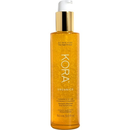 Spumă de curățare pentru față Kora Organics Turmeric Glow, 150ml