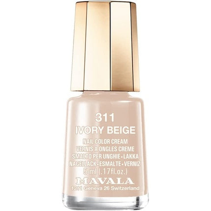 Smalton pentru unghii Mavala 311 Ivory Beige, 8 ml