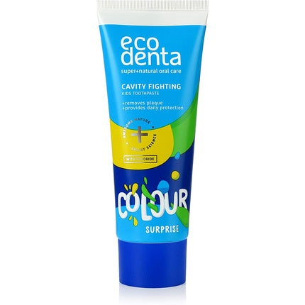 Pasta de dinți copii, Ecodenta, aromă pepene, 75 ml