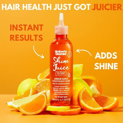 Tratament păr, Umberto Giannini, Shine Juice, 200ml, portocaliu