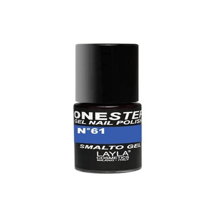 Lac unghii gel Layla Cosmetics, model N61, albastru