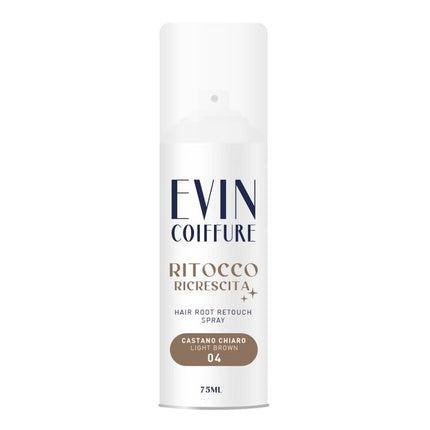 Spray Corecție Rădăcini, Evin Coiffure, Culoare Castan Clar 04, 75ml