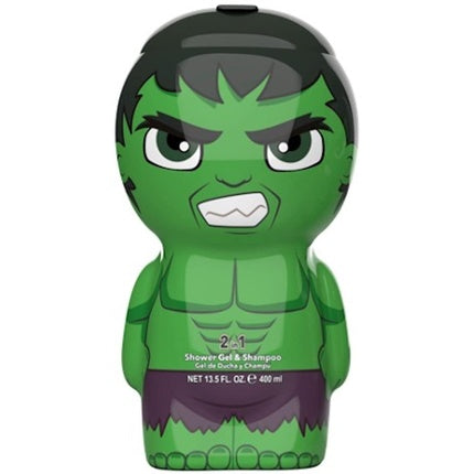 Gel de duș și șampon 2în1, Air-Val, Hulk, 400ml