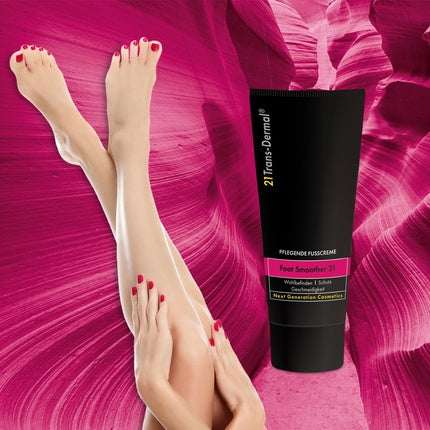Cremă Picioare, 21 Trans-Dermal, Foot Smoother, Negru