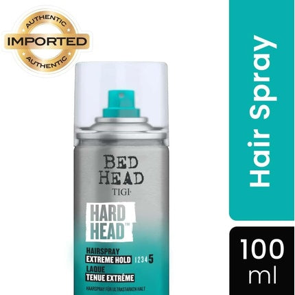 Fixativ Păr Tigi Bed Head Hard Head, 100ml, argintiu