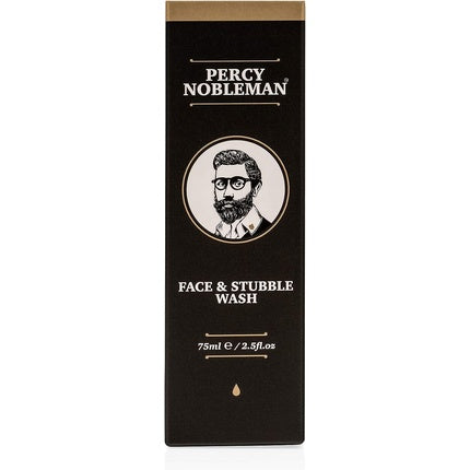 Gel curățare față, Percy Nobleman, 75ml, alb