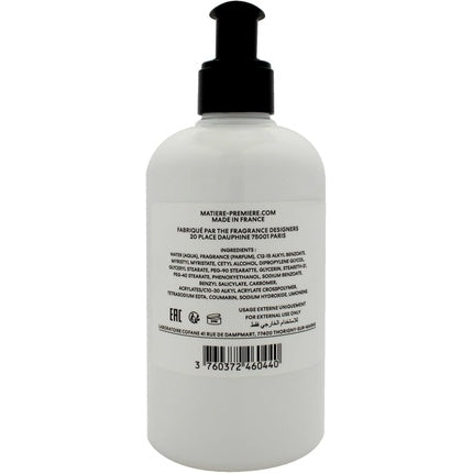 Lapte de corp și mâini, Matière Premiere, Vanilla Powder, alb, 300ml