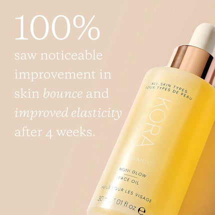 Ulei facial, Kora Organics, Noni Glow, galben