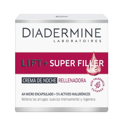 Cremă de noapte, Diadermine, Lift+, 202g