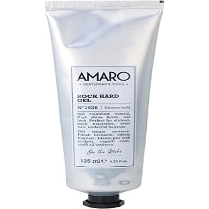 Gel de păr, Farmavita Amaro Rock Hard Gel Nº1926, 125ml, Finisaj Strălucitor