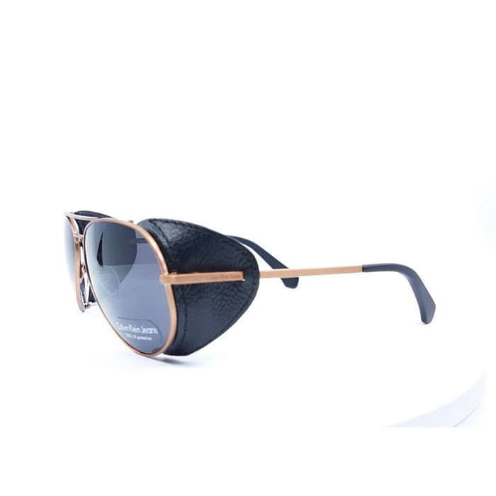 Ochelari de soare Calvin Klein Calvin Klein Eyewear & Accessories, ramă cu aspect metalic, lentile gri