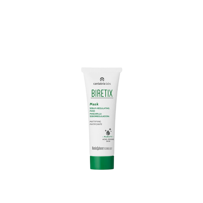 Mască de față Cantabria Labs Biretix, reglatoare de sebum, matifiantă, 25 g