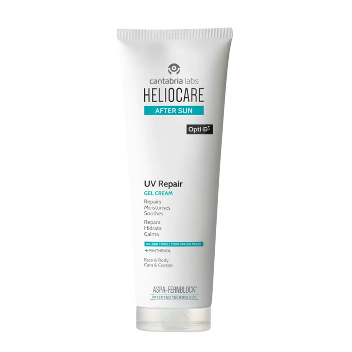 Gel-cremă după soare Cantabria Labs Heliocare UV Repair, reparator, hidratant, calmant, 250 ml