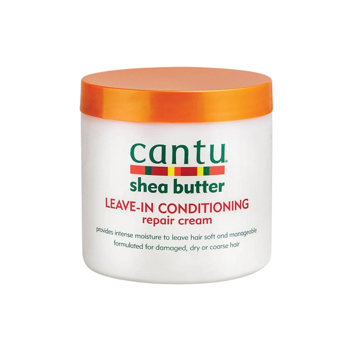 Cremă fără clătire pentru păr Cantu Shea Butter, pentru reparare profundă, 453 g