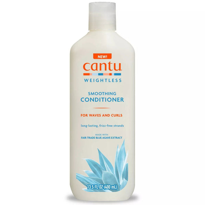 Balsam de păr Cantu Weightless Smoothing, pentru păr ondulat și creț, 400 ml