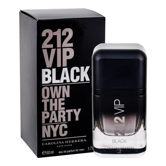 Apă de parfum Carolina Herrera 212 VIP Black, pentru bărbați, 50 ml