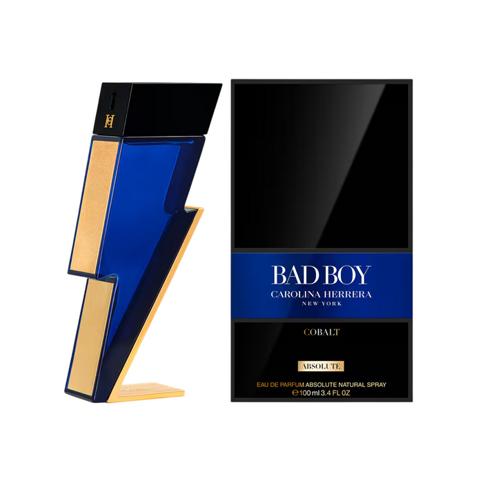 Apă de parfum Carolina Herrera Bad Boy Cobalt Absolute, pentru bărbați, 100 ml