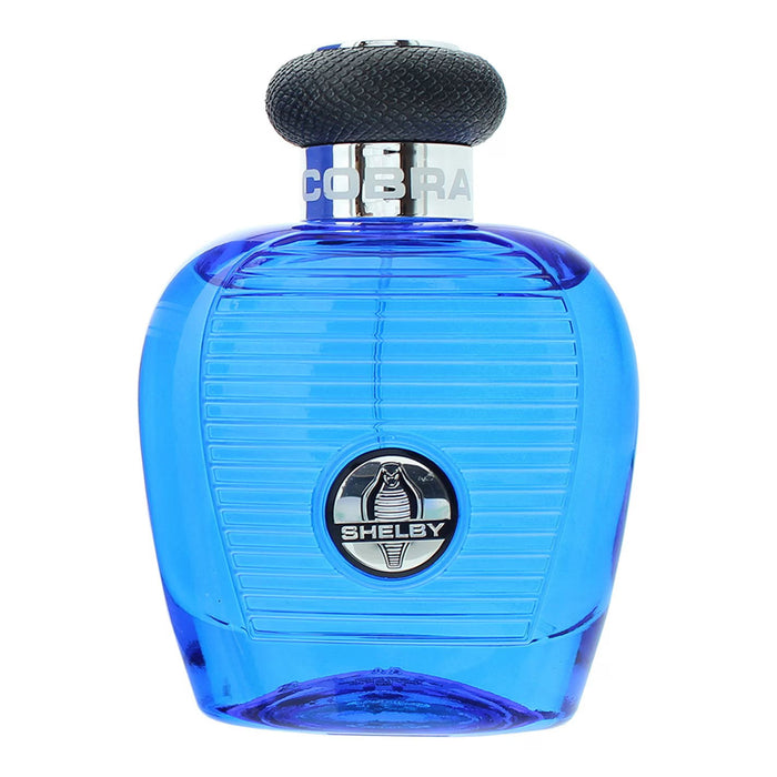 Apă de toaletă Carroll Shelby Blue Cobra, pentru bărbați, 100 ml
