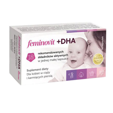 Vitamine Salvum Feminovit DHA, 30 capsule