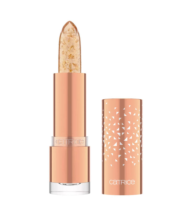 Balsam de buze Catrice Glam In Gold Glow, nuanța 010 In A Gold Rush, 3,5 g